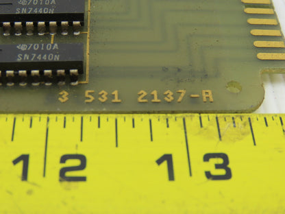 Cincinnati Milacron 3-531-2137-A Cimtrol Circuit Board Card