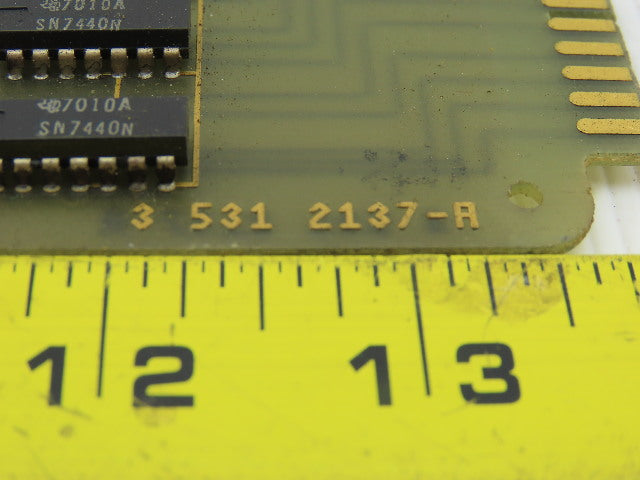 Cincinnati Milacron 3-531-2137-A Cimtrol Circuit Board Card