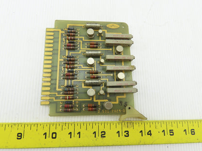 Cincinnati Milacron 3-531-2024-D Cimtrol Circuit Board Card