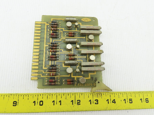 Cincinnati Milacron 3-531-2024-D Cimtrol Circuit Board Card