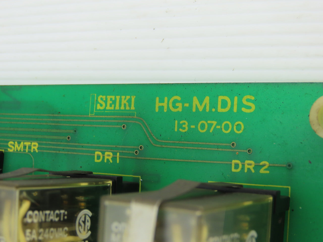 Seiki HG-M.DIS I3-07-00 Relay Circuit Board Distribution Panel