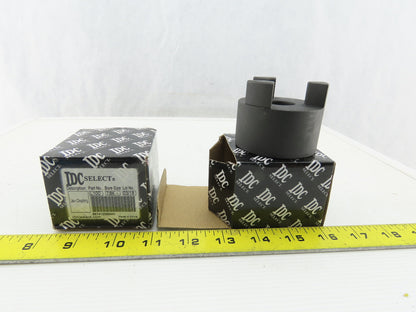 IDC Select L1007/8K 7/8" Bore Jaw Spider Coupling Lot Of 2