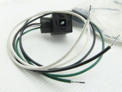 IR Aro 4HN55 250V 3 Lead Female Solenoid Coil Connector Lot Of 3
