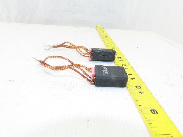 Helwig 30-639815-870-2-01 5/8" T 15/16" W 1-7/16" Long Carbon Brush Lot Of 2