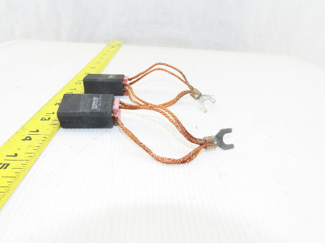 Helwig 30-639815-870-2-01 5/8" T 15/16" W 1-7/16" Long Carbon Brush Lot Of 2
