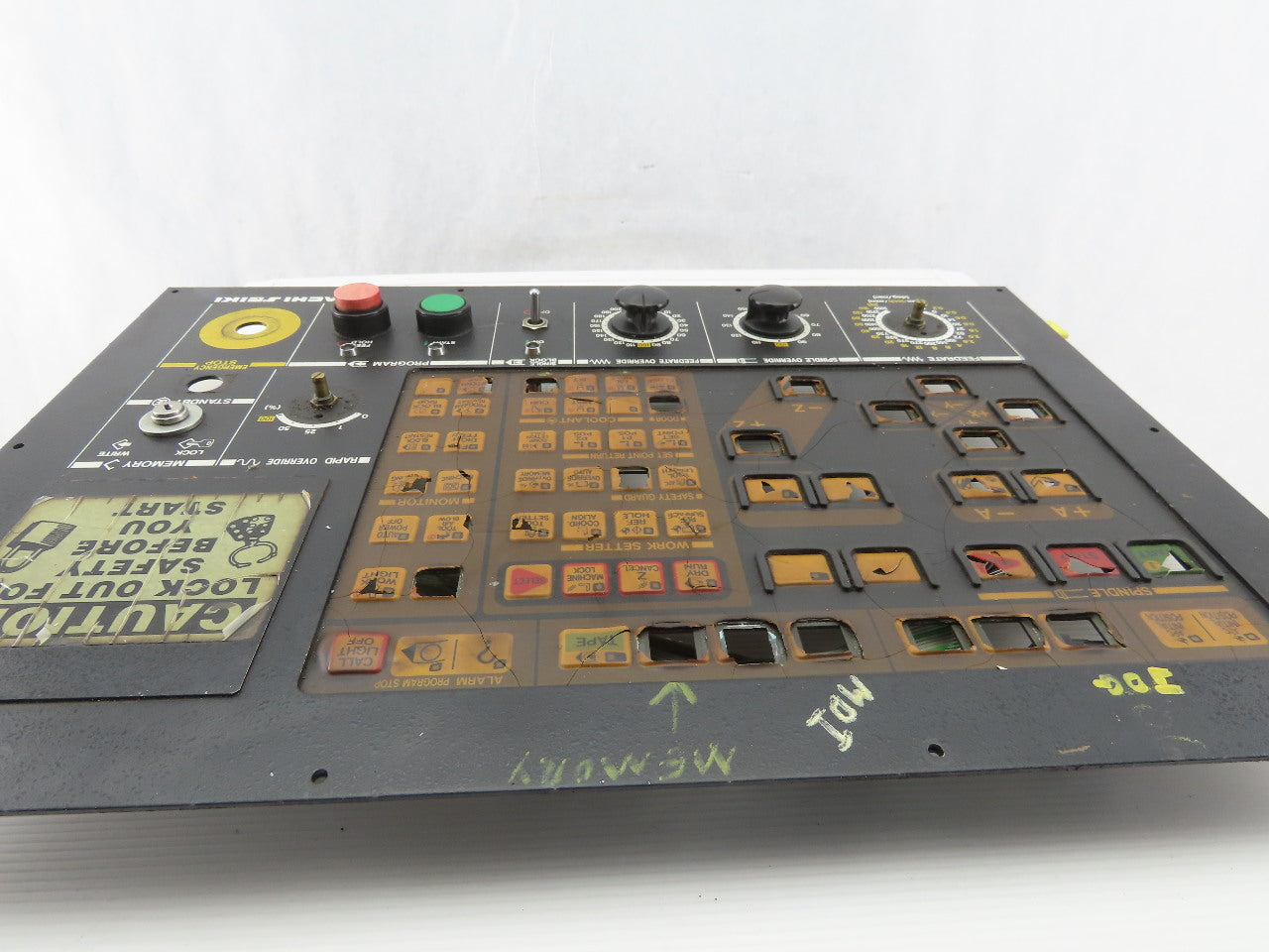 Hitachi Seiki HG 500 CNC Machine Control HMI Panel