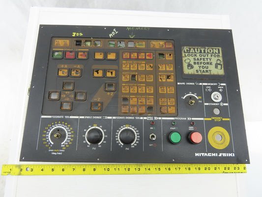 Hitachi Seiki HG 500 CNC Machine Control HMI Panel
