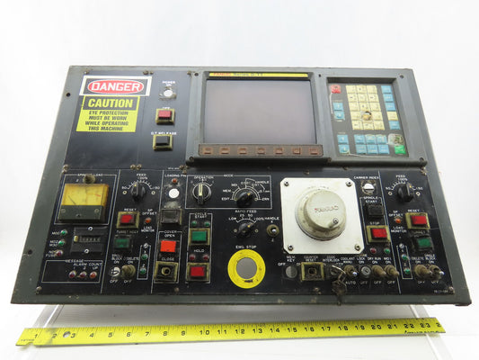 Hitachi Seiki CNC Turning Center HMI Operator Panel Fanuc O-TT Display