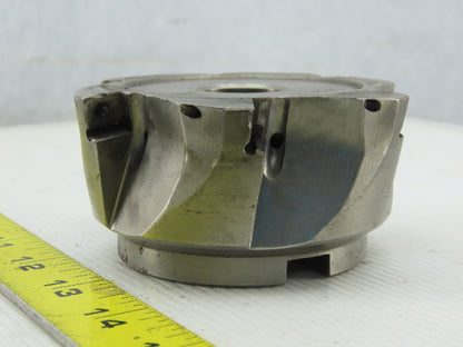 4" Indexing 6 Tooth Face Mill 1-1/4" Arbor Coolant Fed
