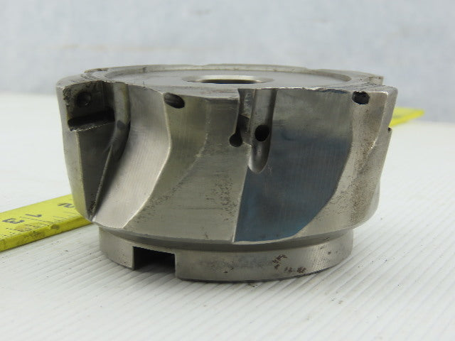 4" Indexing 6 Tooth Face Mill 1-1/4" Arbor Coolant Fed