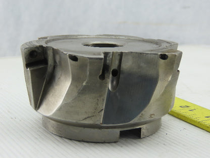4" Indexing 6 Tooth Face Mill 1-1/4" Arbor Coolant Fed