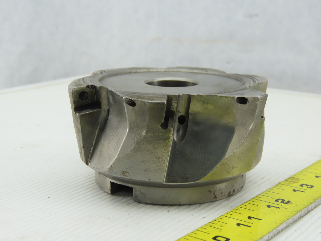4" Indexing 6 Tooth Face Mill 1-1/4" Arbor Coolant Fed