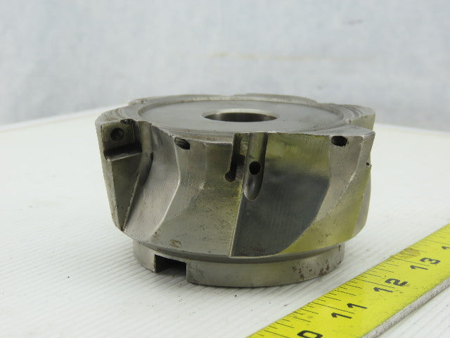 4" Indexing 6 Tooth Face Mill 1-1/4" Arbor Coolant Fed