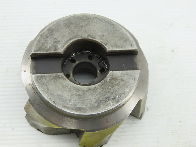 4" Indexing 6 Tooth Face Mill 1-1/4" Arbor Coolant Fed