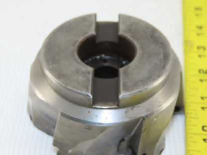 4" Indexing 6 Tooth Face Mill 1-1/4" Arbor Coolant Fed