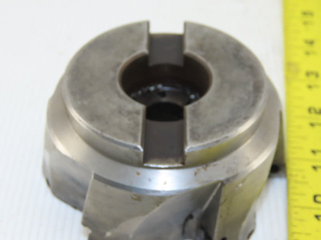 4" Indexing 6 Tooth Face Mill 1-1/4" Arbor Coolant Fed
