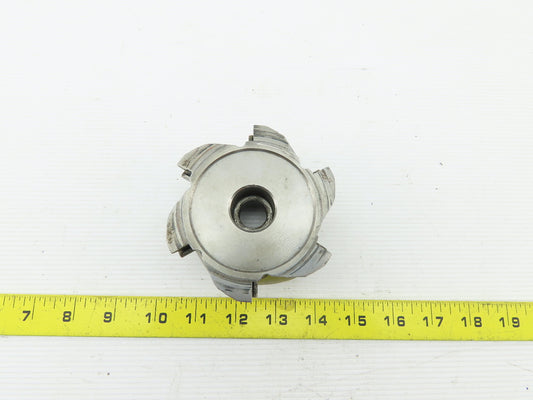 4" Indexing 6 Tooth Face Mill 1-1/4" Arbor Coolant Fed