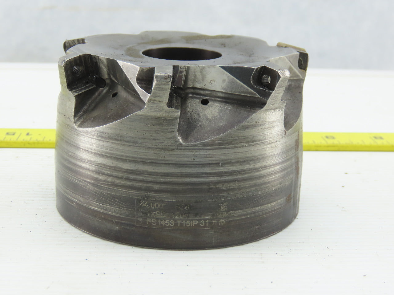 Valenite M4132.102-B38-07-02 4" Indexing 7 Tooth Face Mill 1-1/2" Arbor