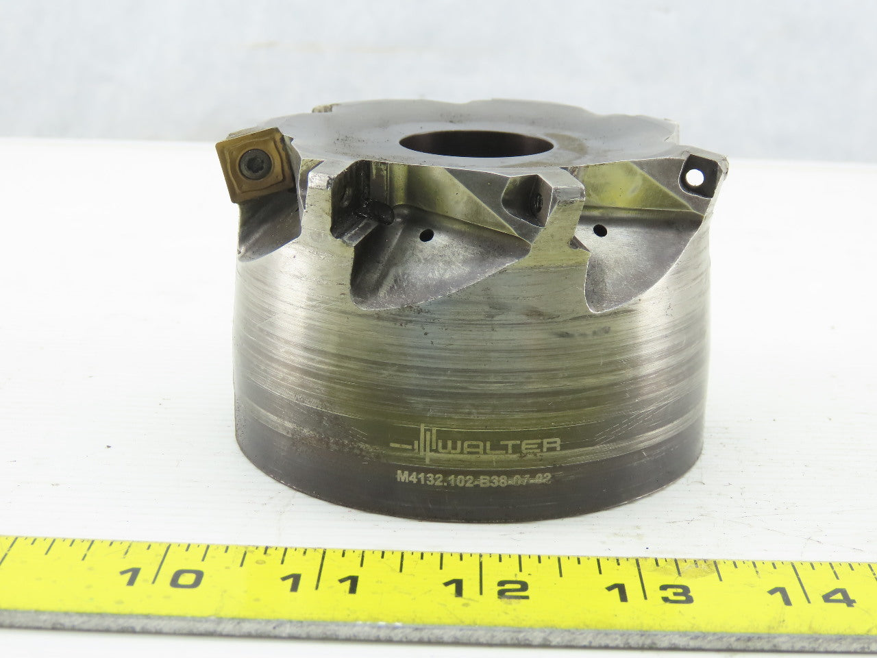 Valenite M4132.102-B38-07-02 4" Indexing 7 Tooth Face Mill 1-1/2" Arbor