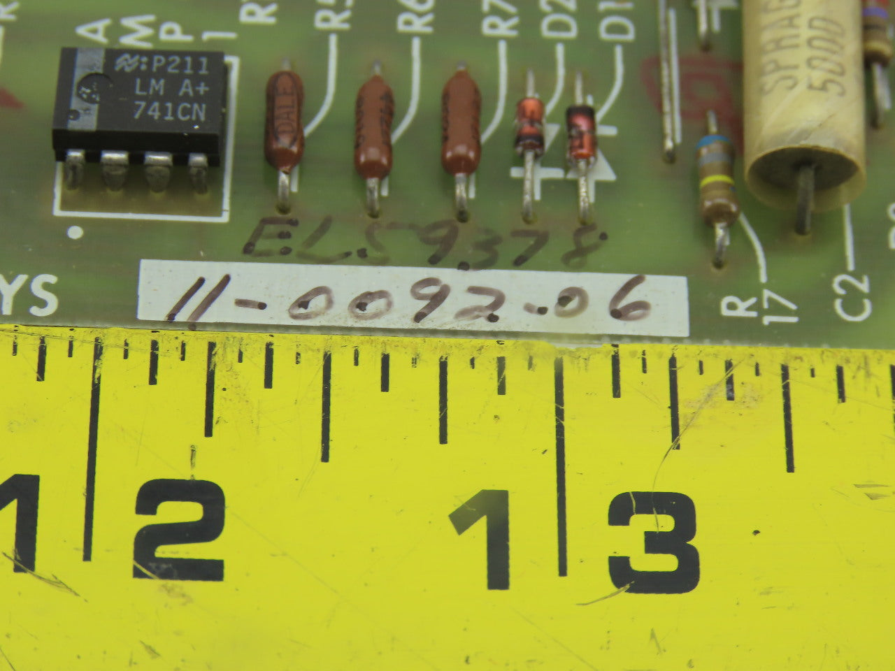 Gettys 11-0092-06 PCB Circuit Board Card