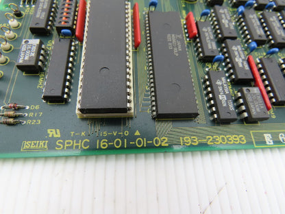 Seiki SPHC16-01-01-02 193-230393 Circuit Board Card