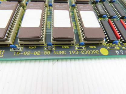 Seiki 16-02-02-00 NUMC 193-230392 Circuit Board Card