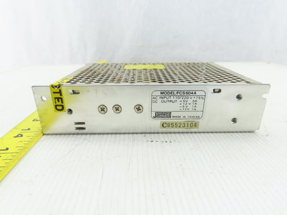 Jameco FCS604A 110/220V Input DC 5/12V Output Power Supply