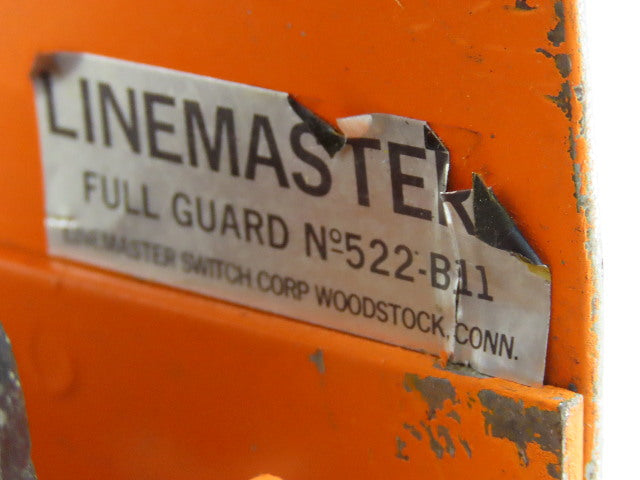 Linemaster 125-250V 1Hp Guarded Foot Pedal Operator Switch