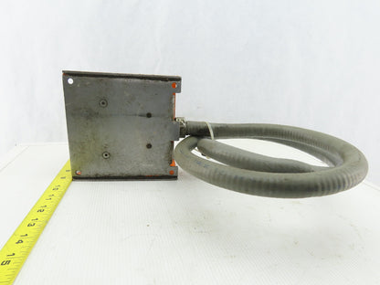 Linemaster 125-250V 1Hp Guarded Foot Pedal Operator Switch