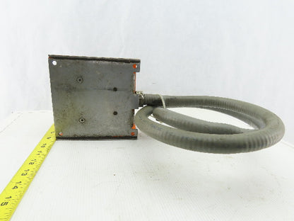 Linemaster 125-250V 1Hp Guarded Foot Pedal Operator Switch