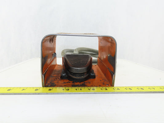 Linemaster 125-250V 1Hp Guarded Foot Pedal Operator Switch