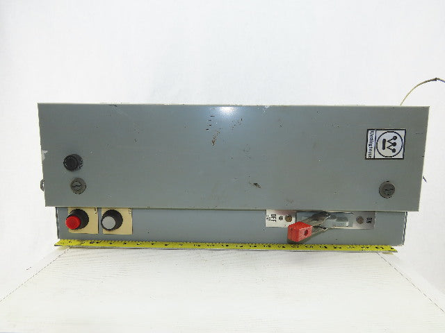 Westinghouse A204S1BAAC Size 1 200/230V 7.5Hp 120V Coil Combo Starter Disconnect