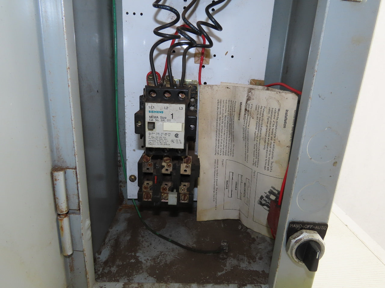 Siemens SCFC10 Size 1 600V 10Hp Combination Starter Fused