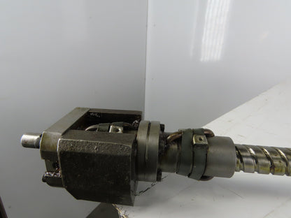 Warner Swasey 1" Ball Screw From Wiedematic Mach II W2040 CNC Turret Punch 68"