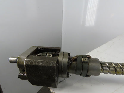 Warner Swasey 1" Ball Screw From Wiedematic Mach II W2040 CNC Turret Punch 68"