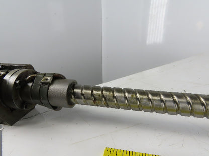 Warner Swasey 1" Ball Screw From Wiedematic Mach II W2040 CNC Turret Punch 68"