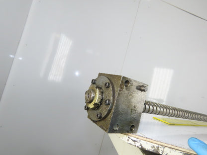 Warner Swasey 1" Ball Screw From Wiedematic Mach II W2040 CNC Turret Punch 68"
