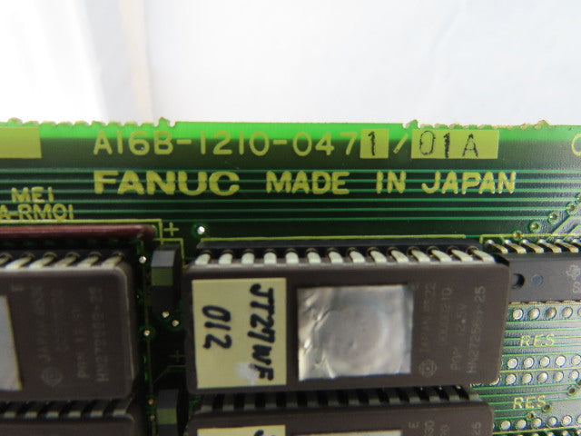 Fanuc A16B-1210-0471/01A ROM/RAM Memory Circuit Board