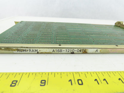 Fanuc A16B-1210-0471/01A ROM/RAM Memory Circuit Board