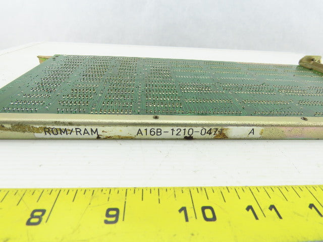 Fanuc A16B-1210-0471/01A ROM/RAM Memory Circuit Board