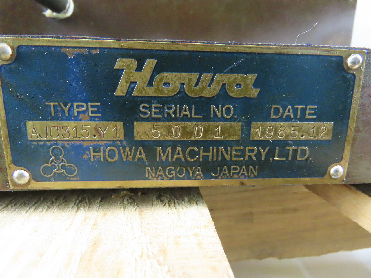 Howa AJC315.Y1 Mazak Slant/Turn 40N-ATC M/C Horizontal Lathe Positioner
