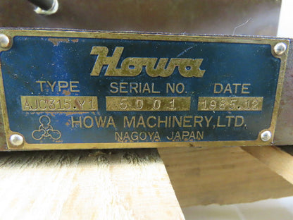 Howa AJC315.Y1 Mazak Slant/Turn 40N-ATC M/C Horizontal Lathe Positioner