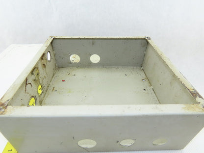 11"x10"x4" Electrical enclosure With 2 Holes 7/8"  And 3 holes 1 1/8