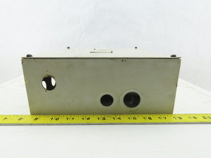 11"x10"x4" Electrical enclosure With 2 Holes 7/8"  And 3 holes 1 1/8