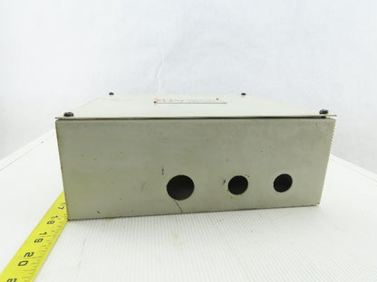 11"x10"x4" Electrical enclosure With 2 Holes 7/8"  And 3 holes 1 1/8