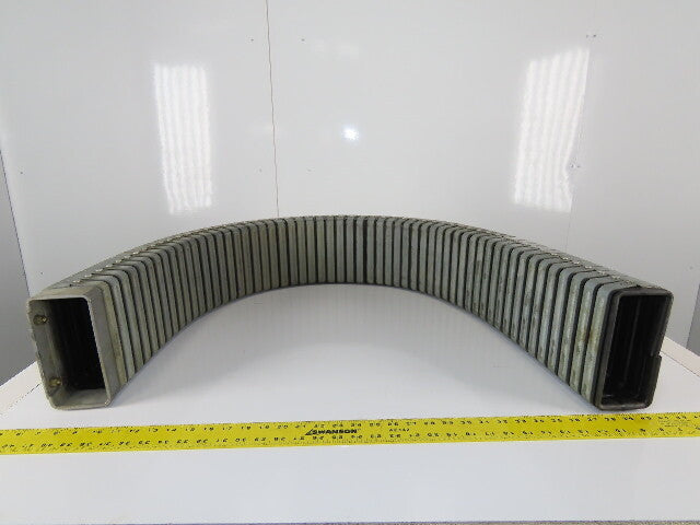Tsubaki TKF 175 6-1/2" x 3" Flexible Cable Carrier Drag Chain 67"