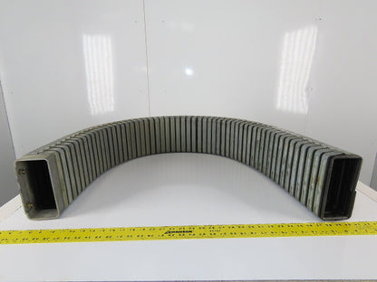 Tsubaki TKF 175 6-1/2" x 3" Flexible Cable Carrier Drag Chain 67"