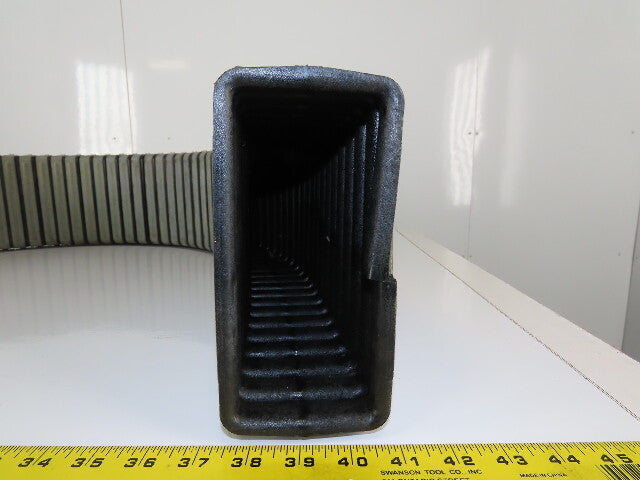Tsubaki TKF 175 6-1/2" x 3" Flexible Cable Carrier Drag Chain 67"