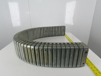 Tsubaki TKF 175 6-1/2" x 3" Flexible Cable Carrier Drag Chain 67"