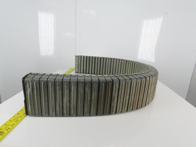Tsubaki TKF 175 6-1/2" x 3" Flexible Cable Carrier Drag Chain 67"